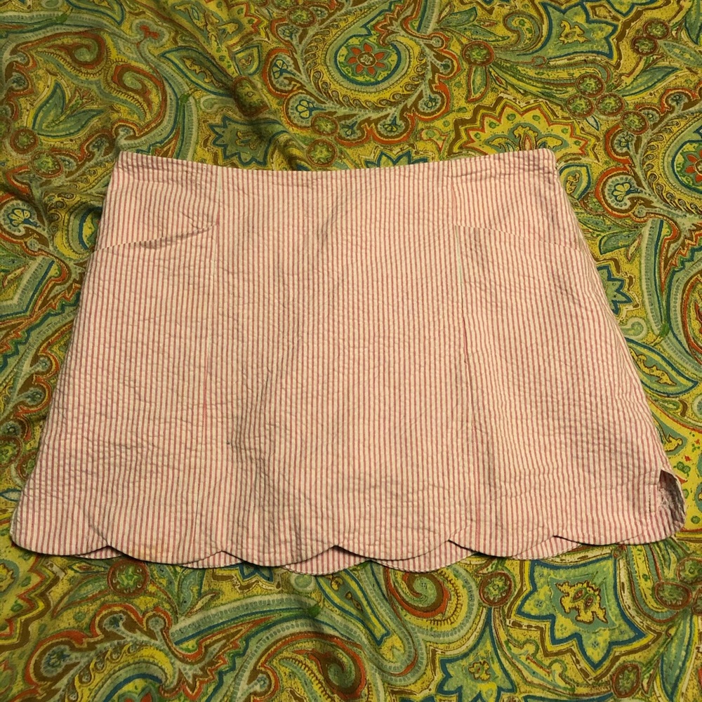 Lilly Pulitzer Seersucker January Skort